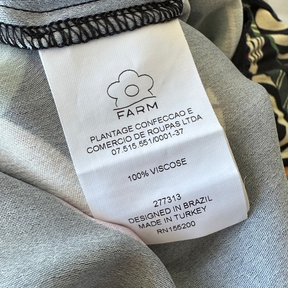 Farm Rio Anthropologie Sea Life Joggers Fish‎ Print Pant Embroidered Petite S - Picture 9 of 11